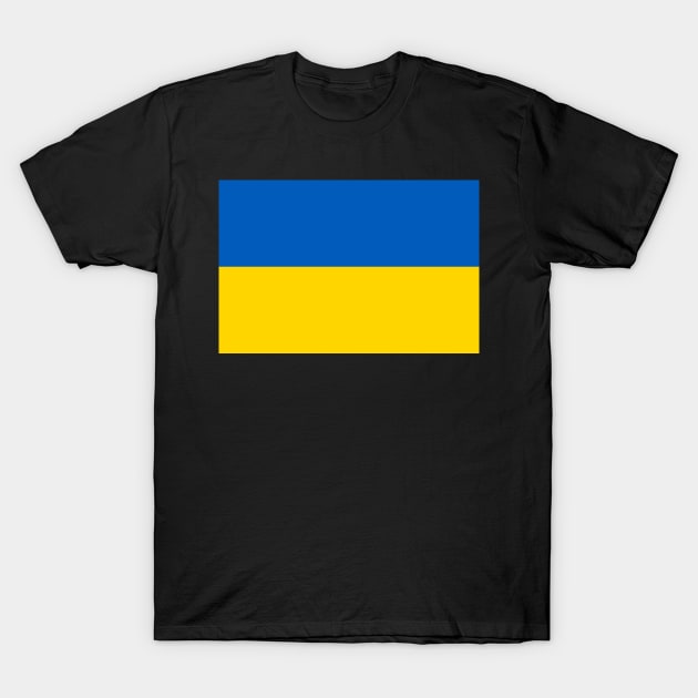 Flag of Ukraine T-Shirt by FaelynArt